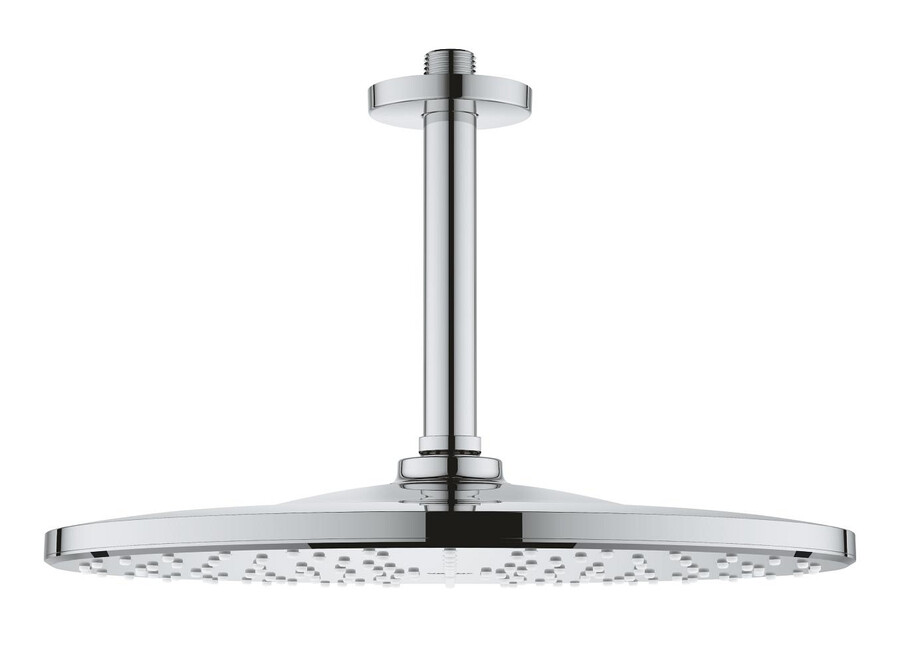 ensemble de douche de tête avec fixation plafond 142 mm 1 jet