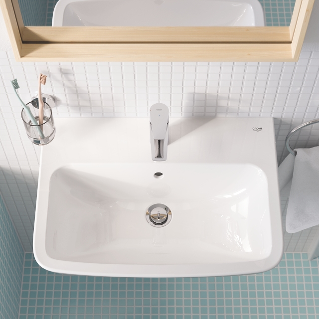 robinet de lavabo - taille s - bonde de vidange à ouverture par pression en plastique