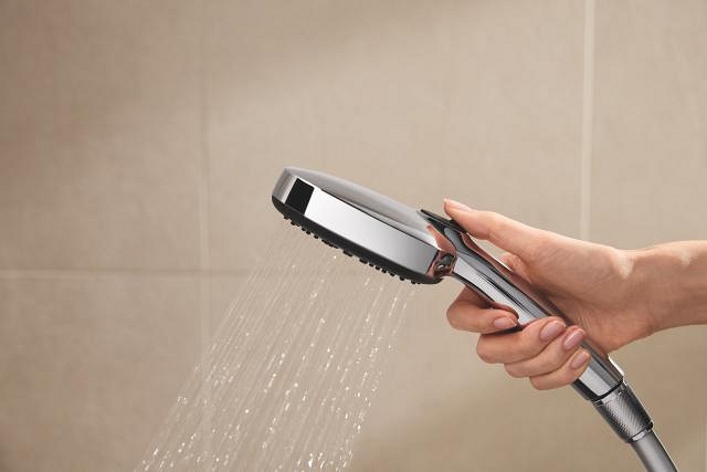système de douche avec thermostat