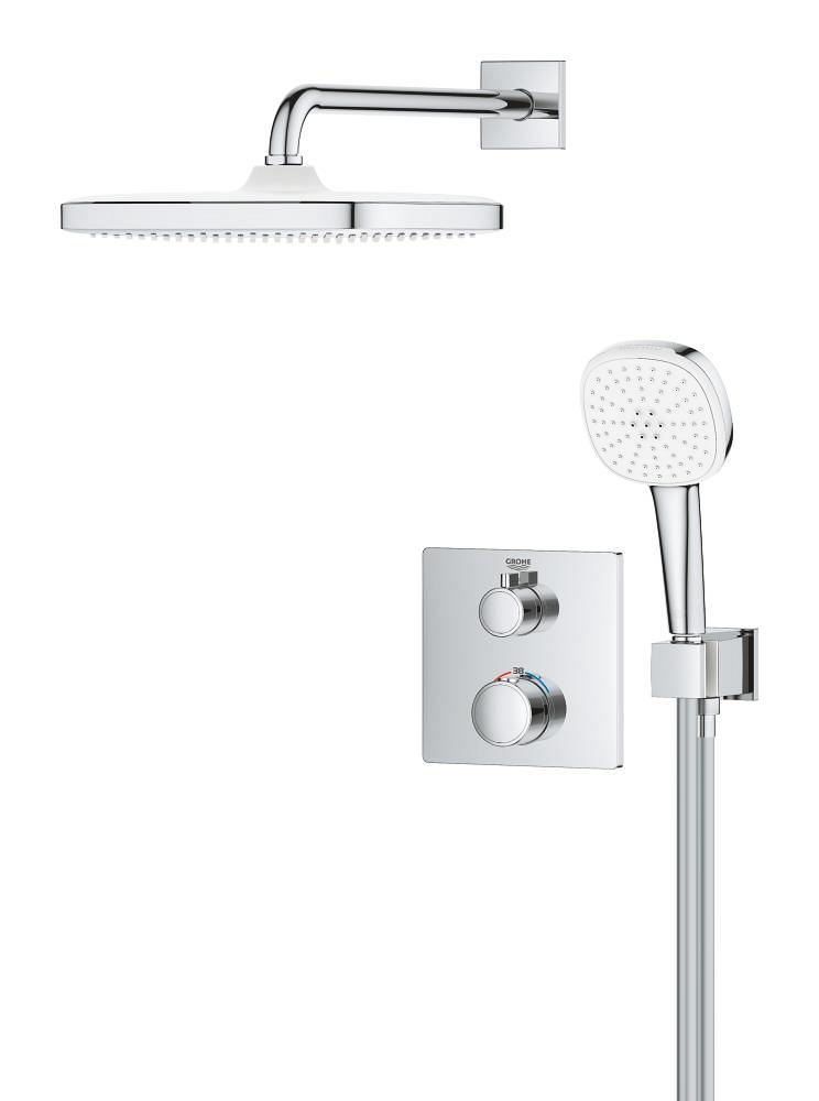 système de douche encastré avec tempesta 250 cube