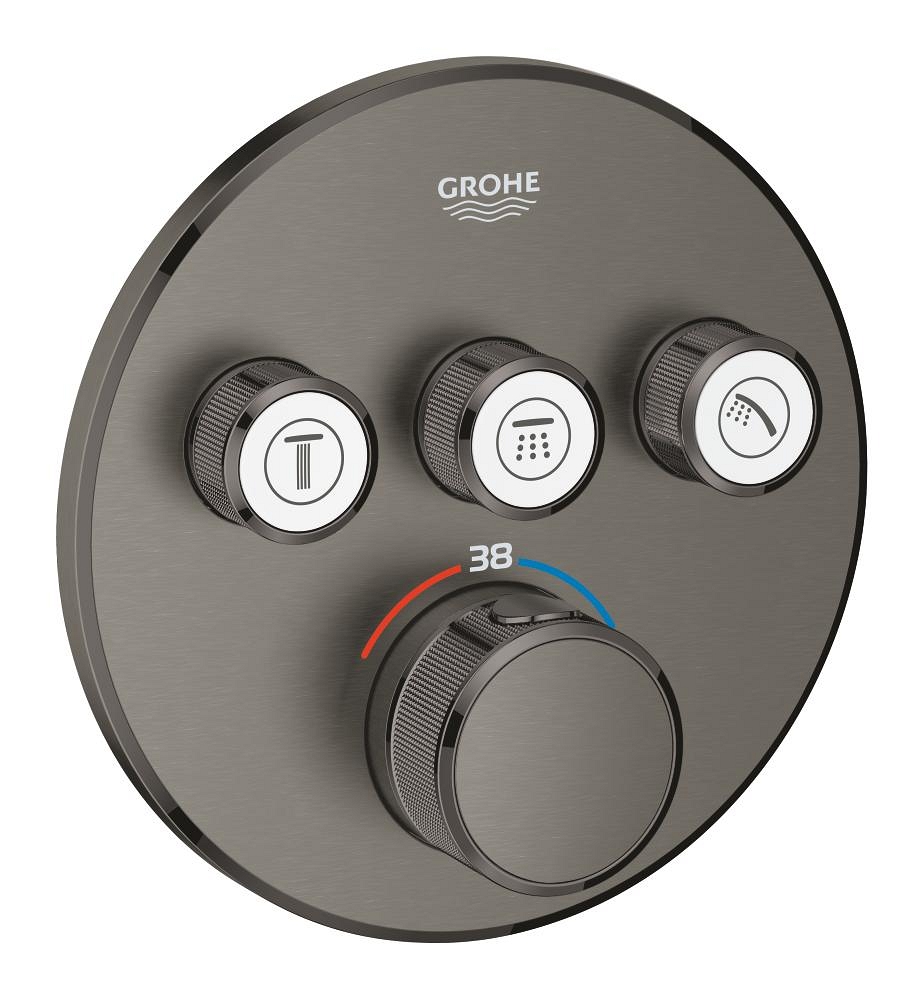 thermostat encastré à 3 vannes