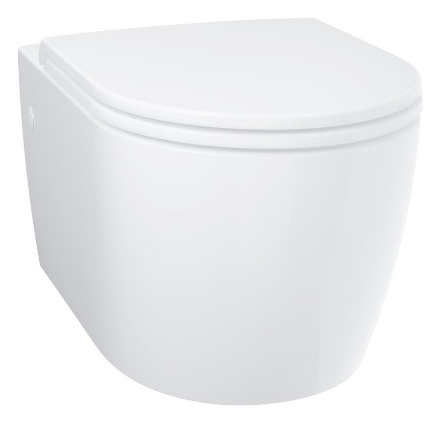 ensemble wc suspendu comprenant abattant et couvercle